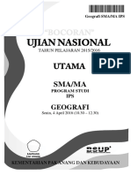 Bocoran Soal UN Geografi SMA IPS 2016 (Pak-Anang - Blogspot.com) PDF