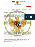 Position Paper Indonesia For Aec - Model Asean