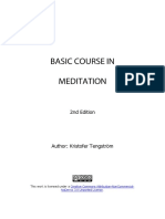 Basic Course in Meditation