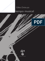 Deleuze, G. - El Tiempo Musical [Bilingüe]. México, El Latido de La Máquina, 2015