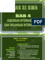 Bab IV Hubungan Internasional