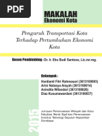 Download Pengaruh Transportasi Kota Terhadap Pertumbuhan Ekonomi by Ikram Az SN306802654 doc pdf