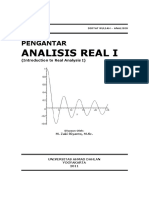 Diktat Kuliah Analisis Pengantar Analisi PDF