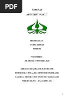 Download Referat Appendisitis Akut by anna k putri SN306807891 doc pdf