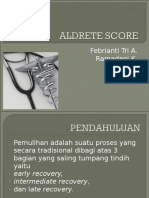 Aldrete Score
