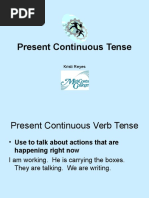 Present Continuous Tense New