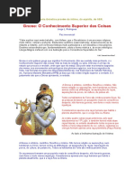 Gnose - O Conhecimento Superior Das Coisas