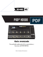 POD HD500 Advanced Guide v2.0 - Spanish ( Rev a )