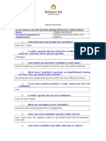 RJIL Reference Check Form