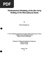 Download Mathematical Modeling of the Hot Strip Rolling of Nb Microalloyed Steels by Anonymous xH99zxeOj SN306823425 doc pdf