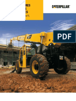 Telehandler de La Serie TL Cat