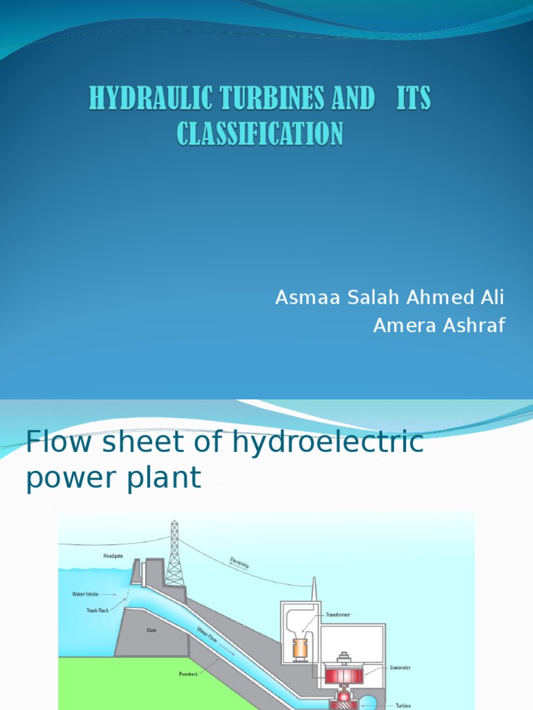 Types of Hydroelectric Turbines Explained | PDF