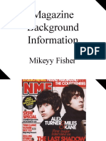 Magazine Background Information: Mikeyy Fisher