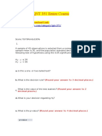 QNT 351 Week 3 Connect Problem Set