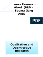 Qualitative Quantitative Research (1)