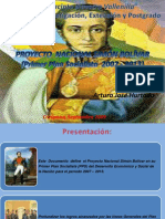 Proyecto Nacional Simon Bolivar Primer Plan Socialista 2007 2013