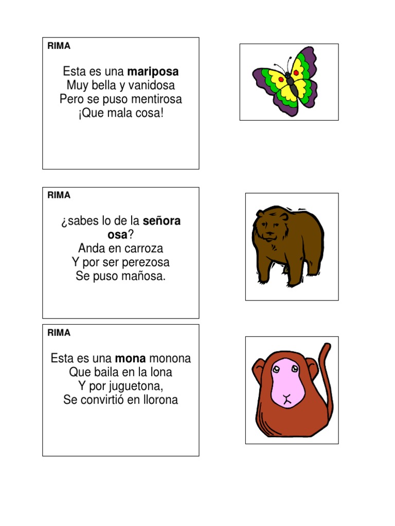 Rimas para Armar Set | PDF