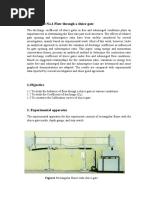 Download Experiment No_1 Flow Through a Sluice Gate by salman SN306848467 doc pdf