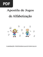 Apostila de Jogos de Alfabetização - Parte i