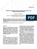 Sintesis y Toxicologia de Los Derivados de La Cumarina