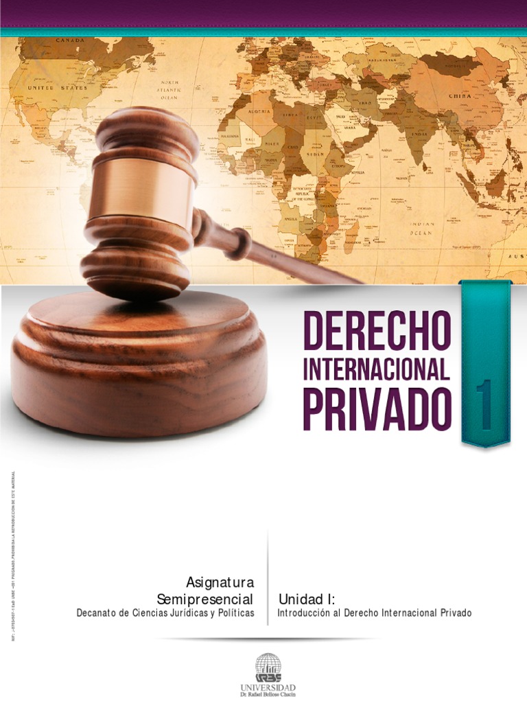 Derecho Internacional Privado PDF Ley internacional Legislación
