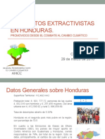 Violaciones de DDHH Proyectos Extractivistas en Honduras