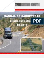 1.1.1 Diseño Geometrico de Carreteras (Dg-2013)