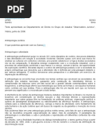 Antropologia Jurídica