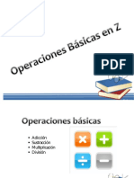 Operaciones Basicas