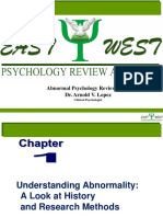 EastWest Review- Abnormal Psychology
