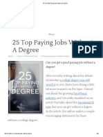 25 Top High Paying Jobs Without a Degree