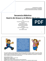 Secuencia Didáctica: Guerra de Arauco y El Dilema de La Paz