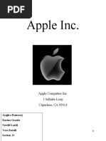 Global Final Paper - Apple Inc.