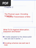 The Physical Layer, Encoding Schemes:: - Physical Transmission of Bits