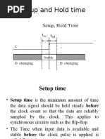 Setup and Hold Time