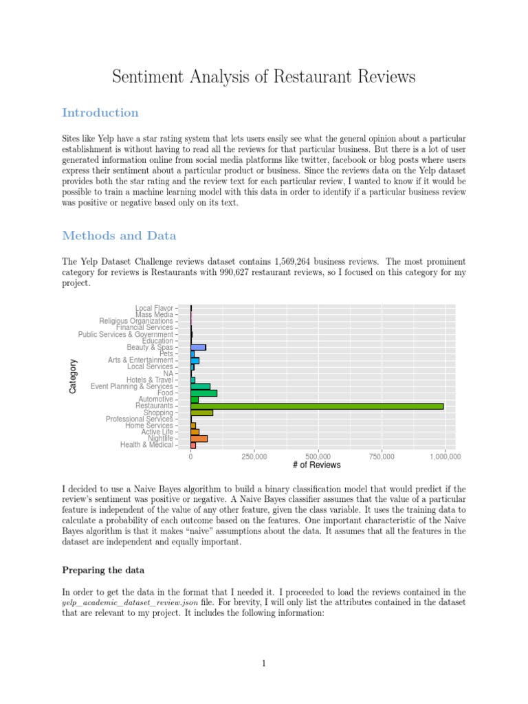 Capstone Project Data Science Statistical Classification