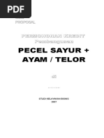 Download Proposal Bisnis Pecel Sayur  Ayam - Telor by Gita Mawarsih SN306880080 doc pdf