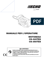 Motosega / ChainSaw Echo CS320TES - CS350TES