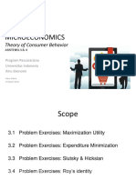 MICROECONOMICS Theory of Consumer Behavior