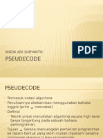 Pseudecode