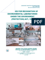 MOEF Guideline for Env Lab