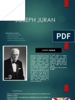 Maestros de La Calidad Joseph Juran