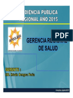 Gerencia Regional de Salud PDF