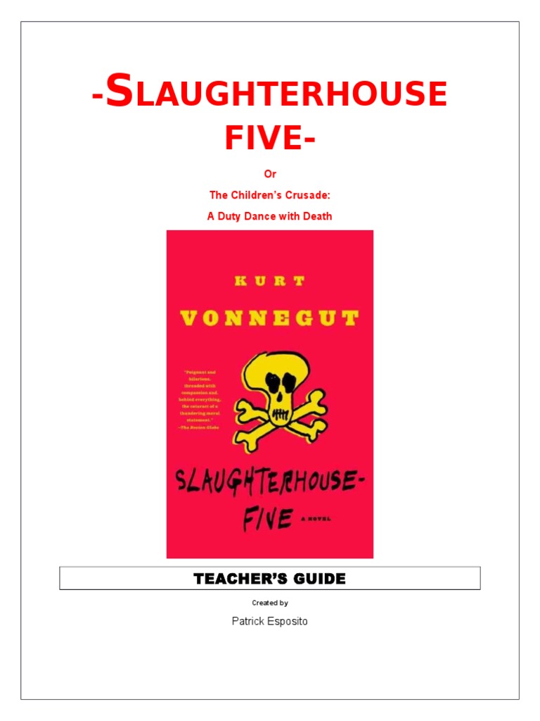 Slaughterhouse-Five: Teacher's Guide | PDF | Kurt Vonnegut | Military