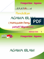 Pertemuan Ke-1 Definisi Agama Islam