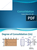 Degree of Consolidation (Uz)