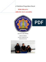 Praktikum 4 2A-D4 TE Praktikum Pengolahan Sinyal ( Amirah Nisrina, Hadian Ardiansyah, Kholid Bawafi) Yulianto