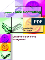 Sale Force Controlling