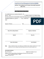 SIP 2016 Blank Recomm Form