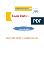 SharePointSharePoint 2013_Administration 2013 Administration
